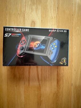 Controller Game Handheld Console in Red & Blue
